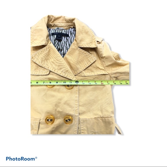 Marc Jacobs trench Coat Jacket small flaws small belted - Picture 3 of 9